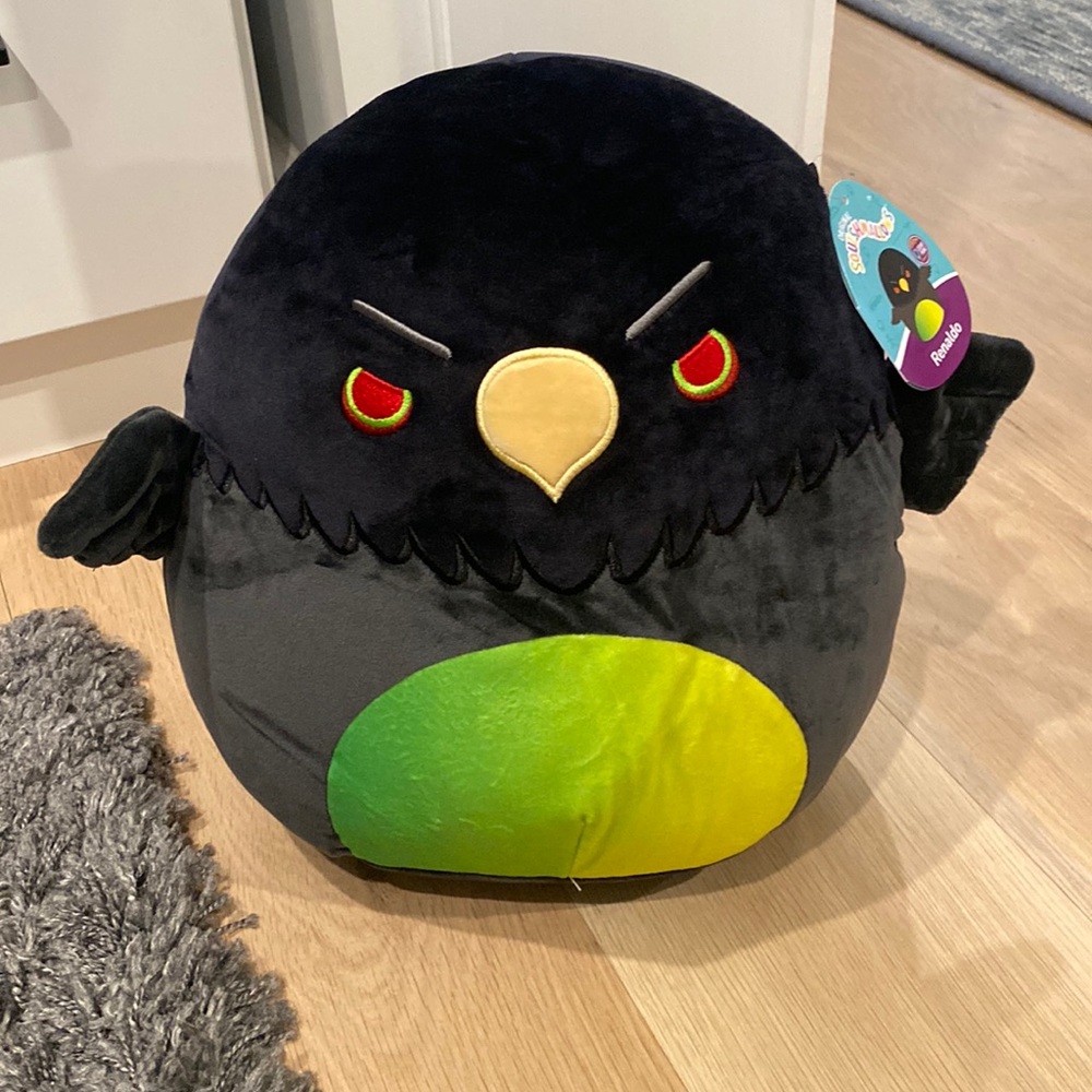 Squishmallow Renaldo the Raptor 12” NWT Check-In series HTF Cedar Point